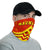 Hawaiian Bandana Mauna Kea Protect Anchor Neck Gaiter - AH - Red - Polynesian Pride