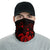 Hawaiian Bandana Turtle Polynesian Neck Gaiter - Red One Size Red - Polynesian Pride