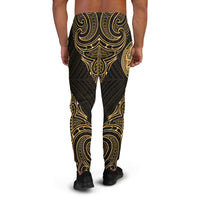 American Samoa Custom Sweatpant - Polynesian Patterns Gold Color - Polynesian Pride