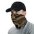 Hawaiian Bandana Kakau Kanaka Anchor Neck Gaiter - Triangle Style - AH - Gold - Polynesian Pride