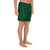 Polynesian Nation Green Men's Athletic Long Shorts - Polynesian Pride