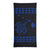 Hawaii Bandana Kakau Polynesian Turtle Map Neck Gaiter - Blue - Polynesian Pride