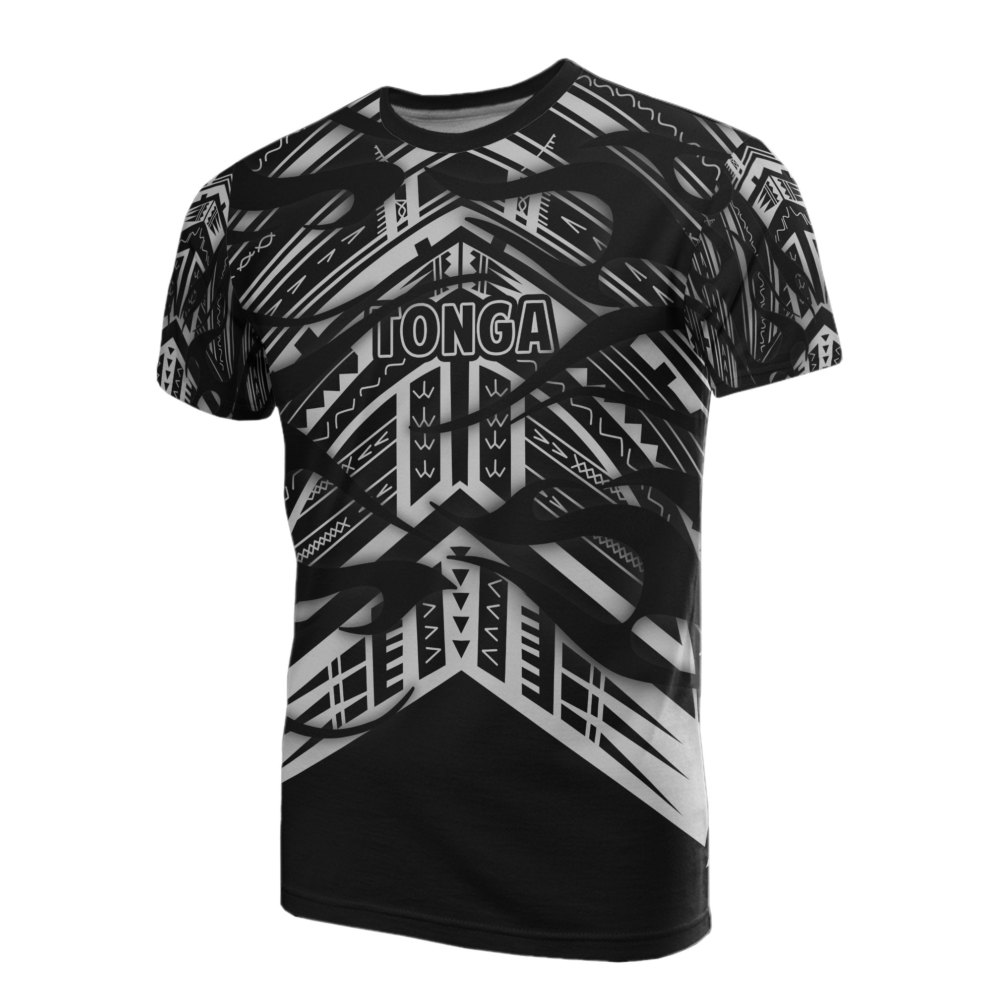 Tonga T Shirt Tonga Forward Wind Unisex Black - Polynesian Pride