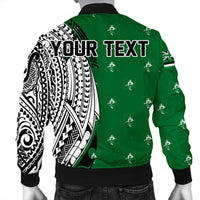 (Personalized) Hawaii Bomber Jacket - Molokai High Tribal Kakau Bomber Jacket AH - Polynesian Pride
