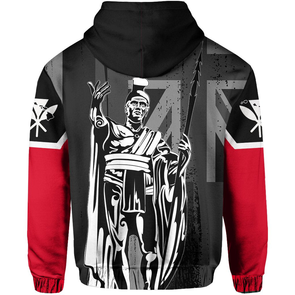 Hawaii King Flag (Zip up) Hoodie - Polynesian Pride