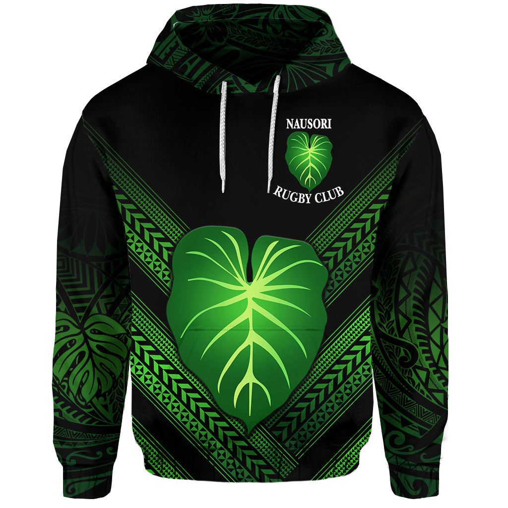 Custom Fiji Nausori Rugby Hoodie Creative Style NO.1, Custom Text and Number LT8 - Polynesian Pride