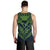 Hawaiian Kanaka Map Football Jersey Men's Tank Top - Navy - Roger Style - AH - Polynesian Pride