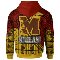 Hawaii Mililani High School Custom Hoodie Mililani High School Polynesian Pattern LT10 - Polynesian Pride