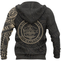 Palau Hoodie Palau Flag Polynesian Tattoo Style - Polynesian Pride