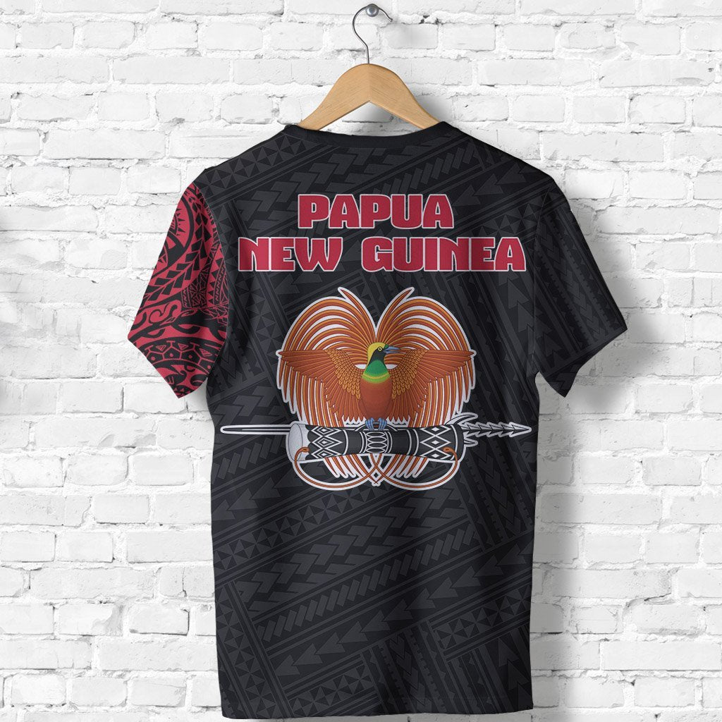 Papua New Guinea T Shirt Papua New Guinea Flag Polynesian Tattoo Style Special - Polynesian Pride