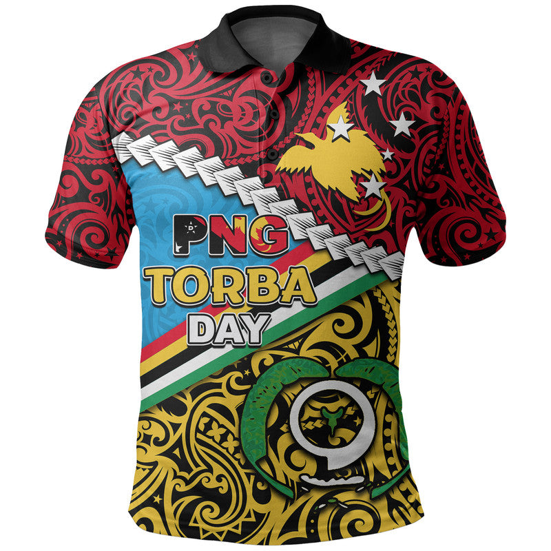 PNG Torba Day Polo Shirt Happy Day LT6 Art - Polynesian Pride