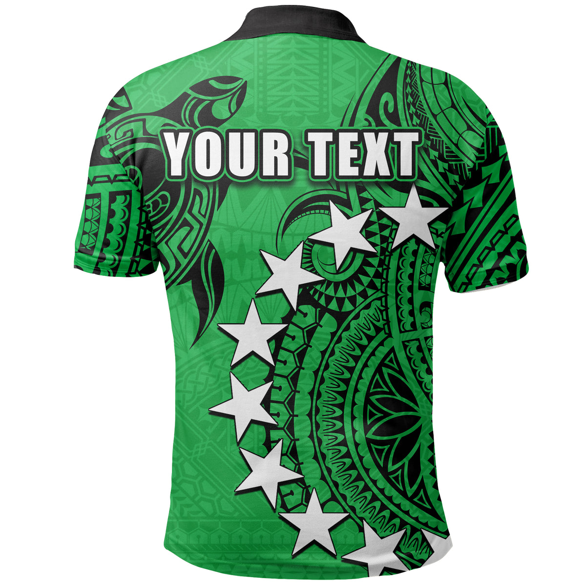 Custom Cook Islands Polo Shirt Rarotonga LT6 - Polynesian Pride