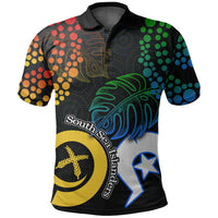 South Sea Islanders Polo Shirt Torres Strait Islander LT6 Red - Polynesian Pride