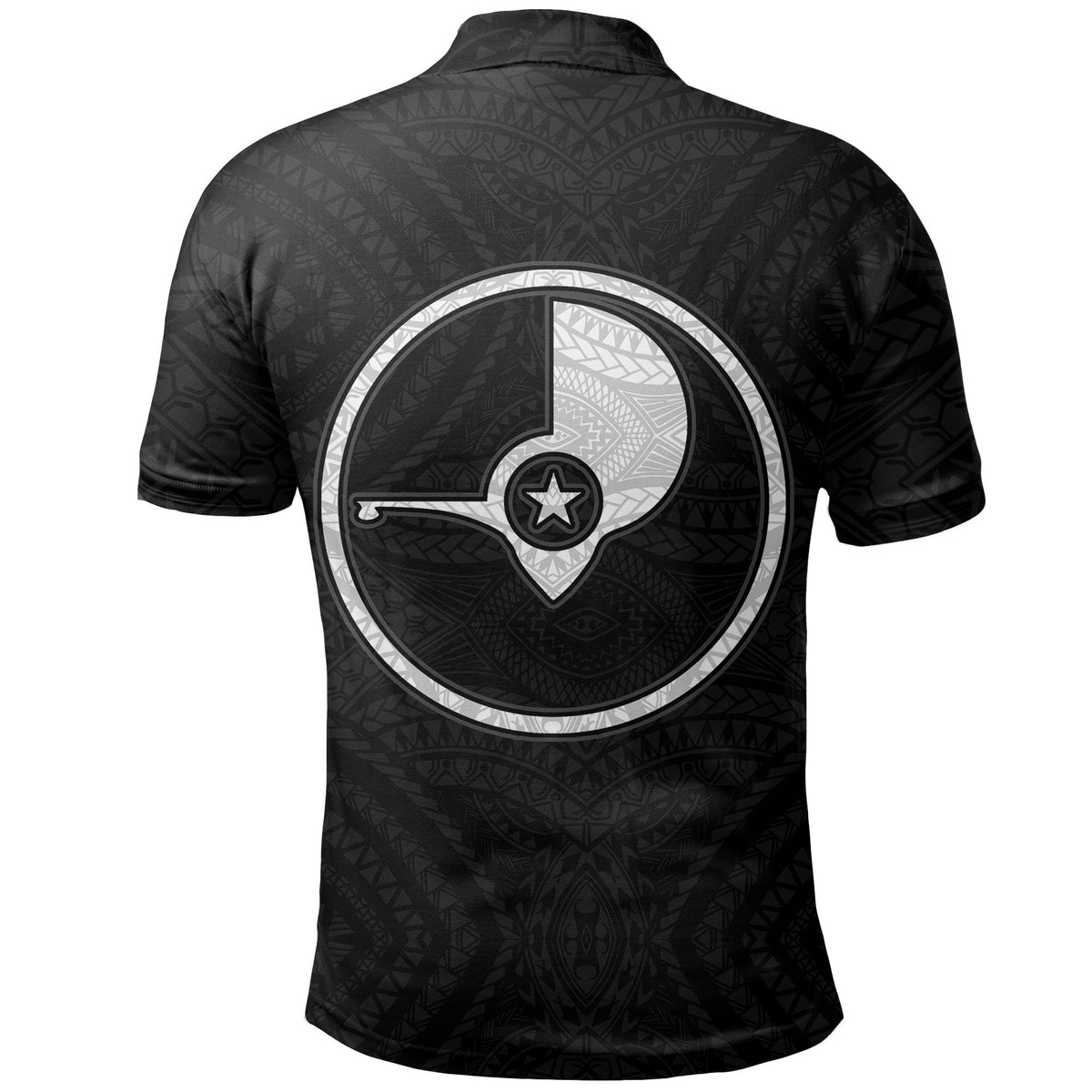 Yap Polynesian Polo Shirt Micronesia Yapese Warrior - Polynesian Pride