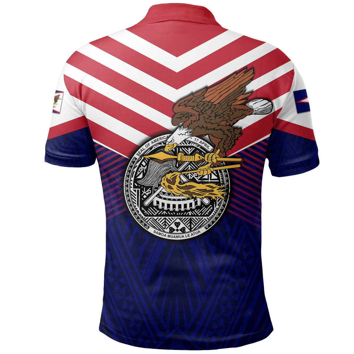 American Samoa Special Style Polo Shirt - Polynesian Pride