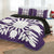 Hawaiian Royal Pattern Quilt Bed Set - Purple - N1 Style - AH - Polynesian Pride