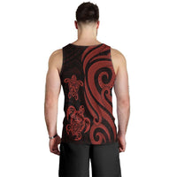 Yap Men's Tank Top - Red Tentacle Turtle - Polynesian Pride
