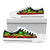 Northern Mariana Islands Low Top Shoes - Reggae Tentacle Turtle - Polynesian Pride