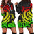 New Caledonia Women Hoodie Dress - Reggae Tentacle Turtle Reggae - Polynesian Pride