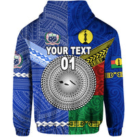 Custom Samoa and Kanaky New Caledonia Hoodie Together LT8 - Polynesian Pride