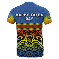 Tafea Day T Shirt of Vanuatu Polynesian Flag Style LT6 - Polynesian Pride