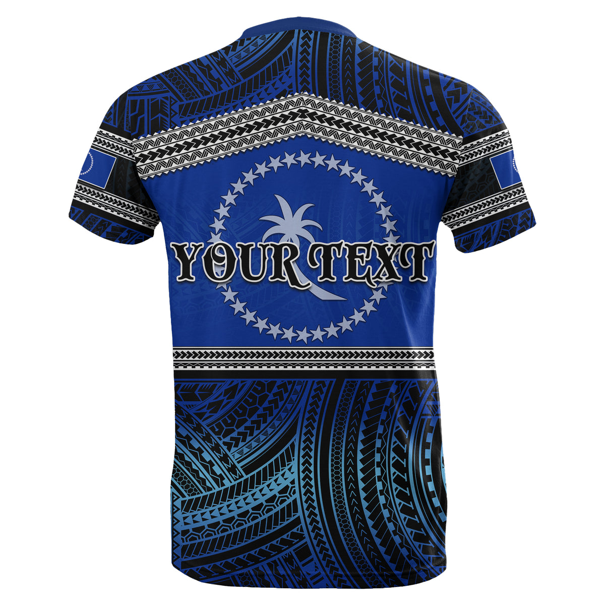 Custom Chuuk T Shirt Polynesian Patterns LT6 - Polynesian Pride