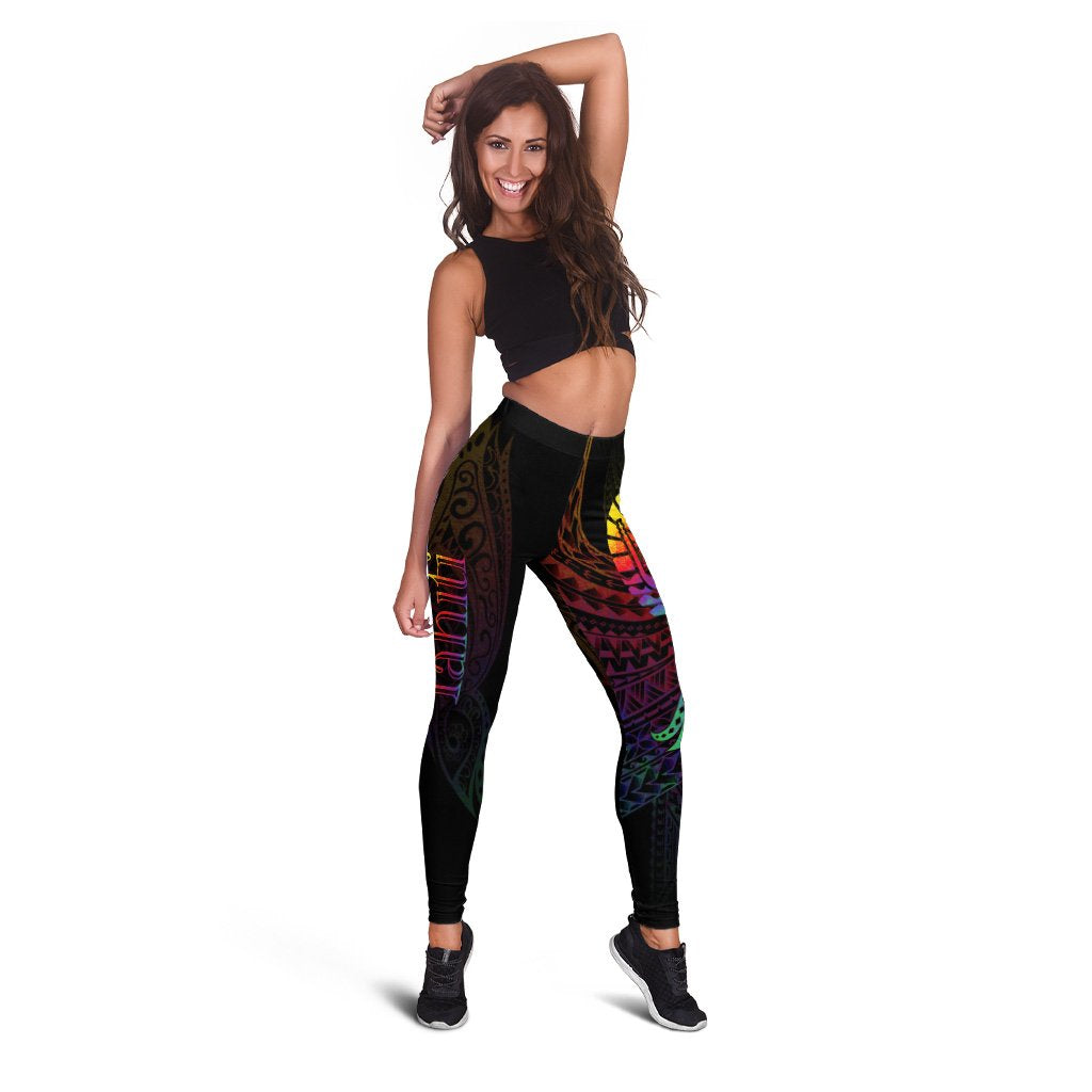 Tahiti Leggings - Butterfly Polynesian Style - Polynesian Pride