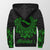 Molokai Map Hibiscus Polynesian Sherpa Hoodie - Lithe Style - AH - Polynesian Pride