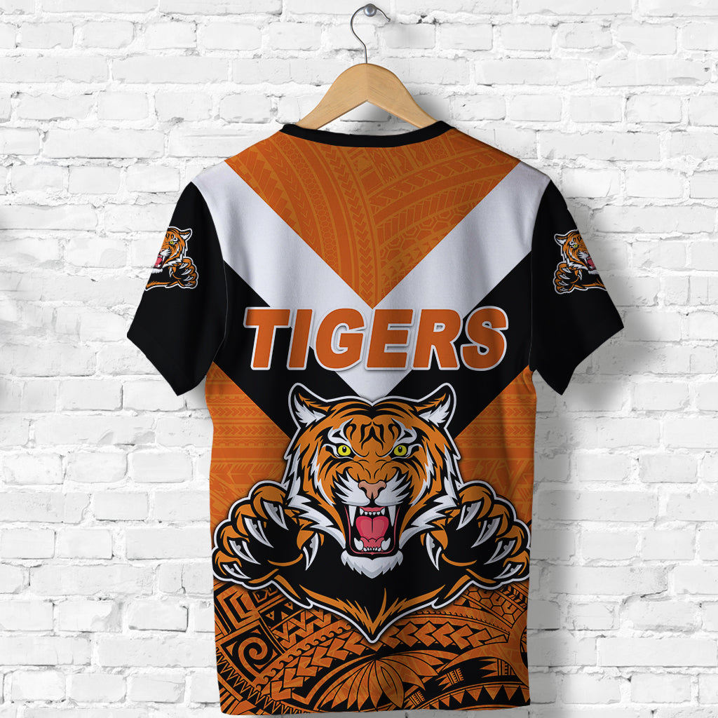 Papua New Guinea Lae Snax Tigers T Shirt Rugby Simple Style Black LT8 - Polynesian Pride