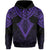 Hawaii Polynesian Hoodie Limited Tab Style Purple - Polynesian Pride