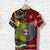 Tonga Ngatu and Australia Aboriginal T Shirt Together LT8 - Polynesian Pride