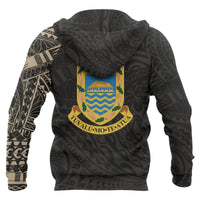 Tuvalu Hoodie Tuvalu Polynesian Tattoo Style - Polynesian Pride