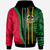Vanuatu Zip Hoodie Polynesian Wave Special Style Unisex Black - Polynesian Pride