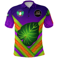 Custom Fiji Vuci Rugby Club Polo Shirt Creative Style Purple, Custom Text and Number LT8 - Polynesian Pride
