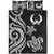 Pohnpei Quilt Bed Set - White Tentacle Turtle - Polynesian Pride