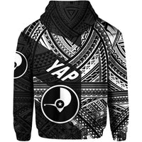 FSM Yap Zip Hoodie Original Style Black LT8 - Polynesian Pride