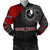 YAP Polynesian Personalised Men's Bomber Jacket - Polynesian Chain Style Black - Polynesian Pride