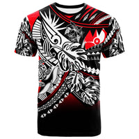 Yap T Shirt Tribal Jungle Pattern Unisex Black - Polynesian Pride