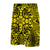 Hawaii Polynesian Tribal Turtle Board Shorts Yellow - Polynesian Pride