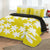Hawaiian Royal Pattern Quilt Bed Set - Yellow - L3 Style - AH - Polynesian Pride