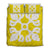 Hawaiian Royal Pattern Quilt Bed Set - Yellow - M1 Style - AH Yellow - Polynesian Pride