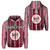 Custom Hawaii Farrington High School Zip Hoodie Simple Style LT8 Unisex Maroon - Polynesian Pride